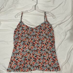 LOFT Multicolor Floral Camisole